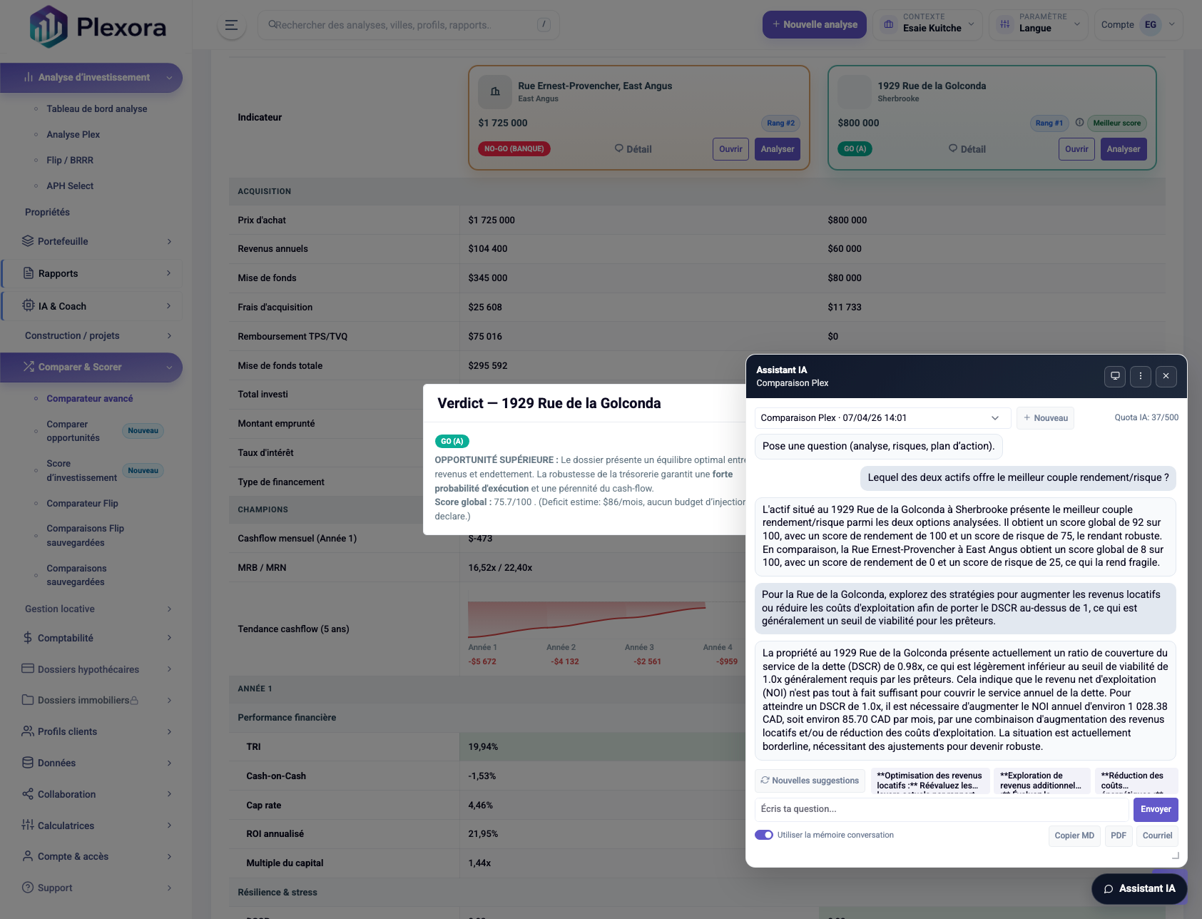 Décision comparative